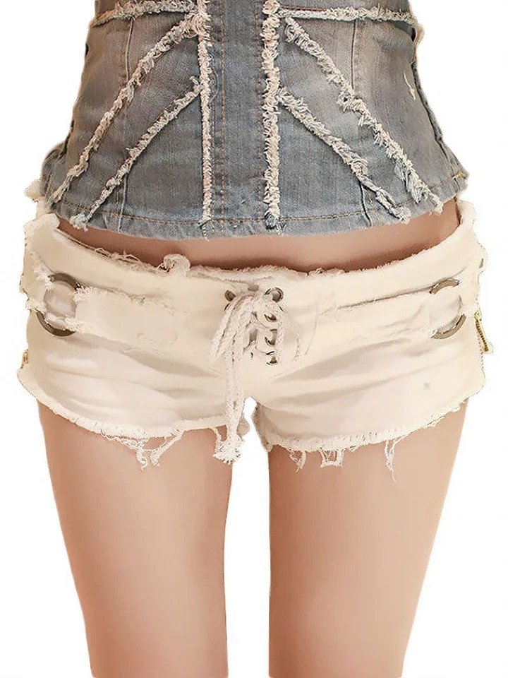imgi 18 summer sexy womens short shorts black and white jean shorts at grunge style 001
