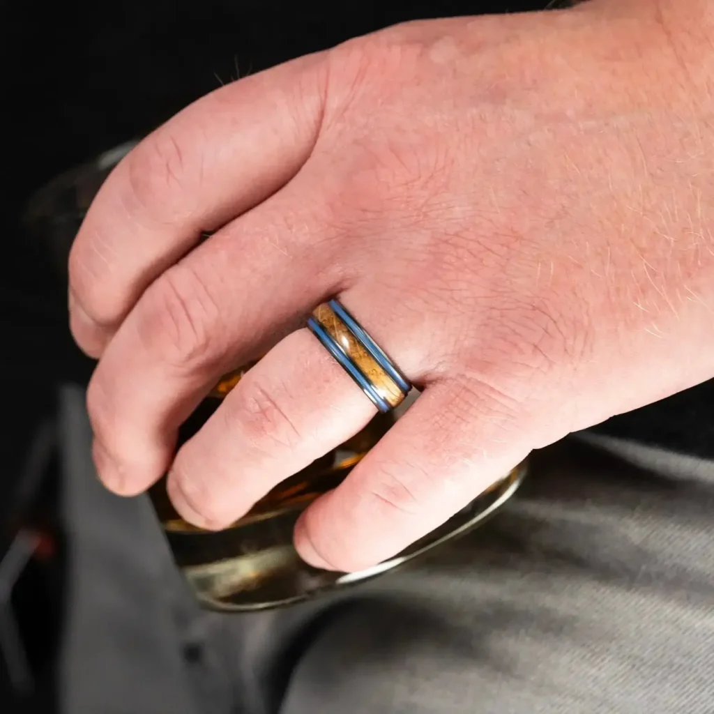 imgi 543 The Smitty Mens Wedding Rings Manly Bands 2